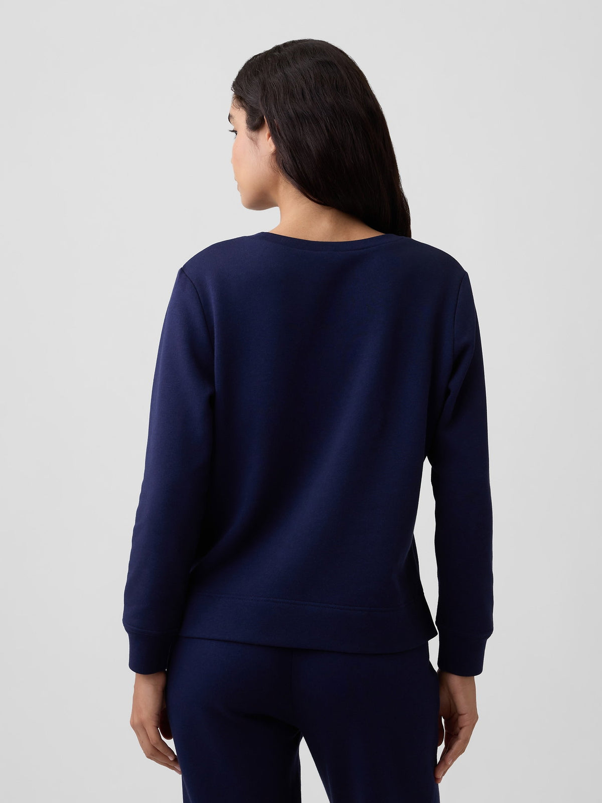 Lacivert Relaxed Gap Logo Sweatshirt