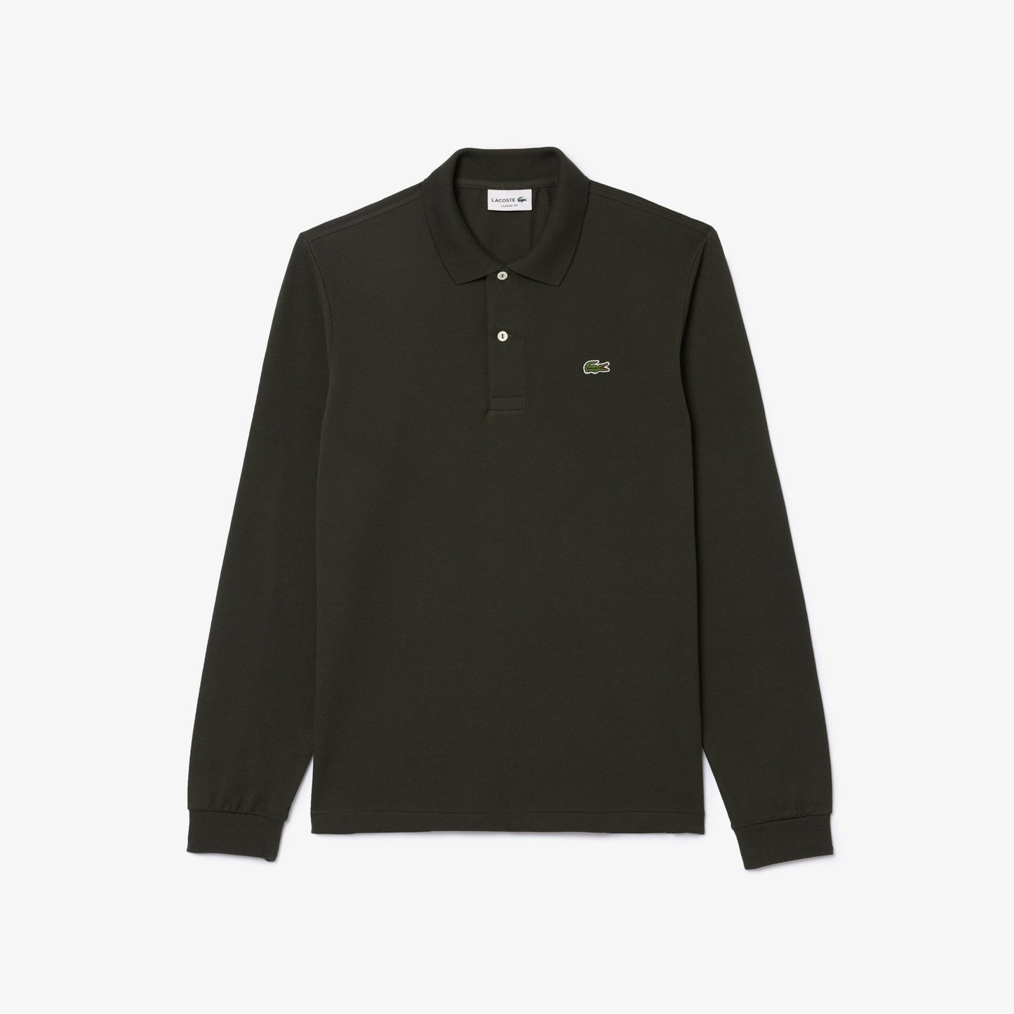 Lacoste L.12.12 Erkek Classic Fit Uzun Kollu Bordo Polo