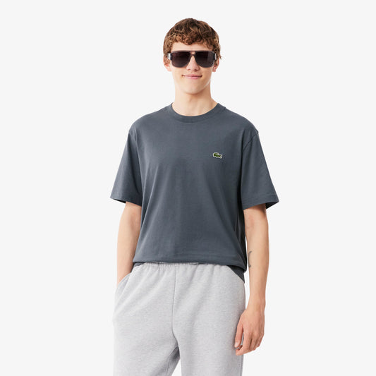 Lacoste Classic Fit Erkek Gri T-shirt