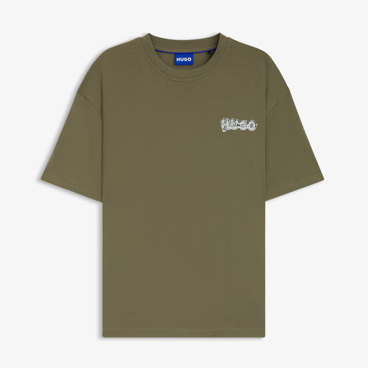 Hugo Nyrotee Erkek Haki T-shirt