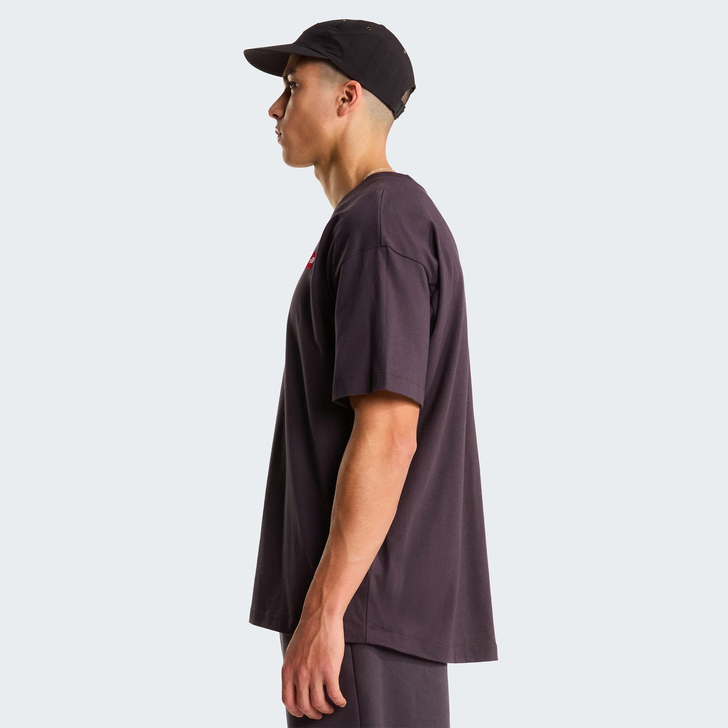 The North Face Red Box S/s Erkek Gri T-shirt