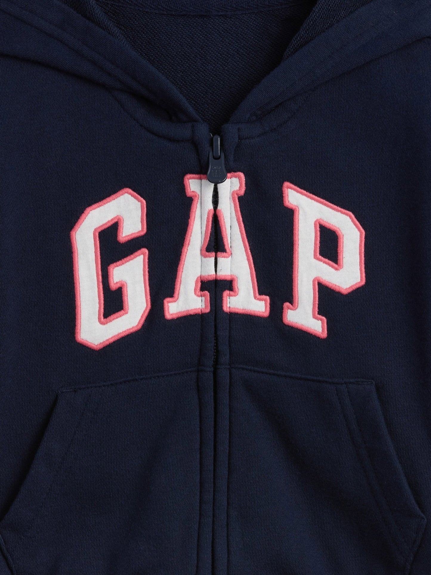 Lacivert Babygap Rahat Logo Fermuarlı Sweatshirt