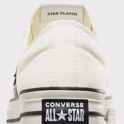 Converse Star Player 76 Premium Canvas Unisex Beyaz Sneaker