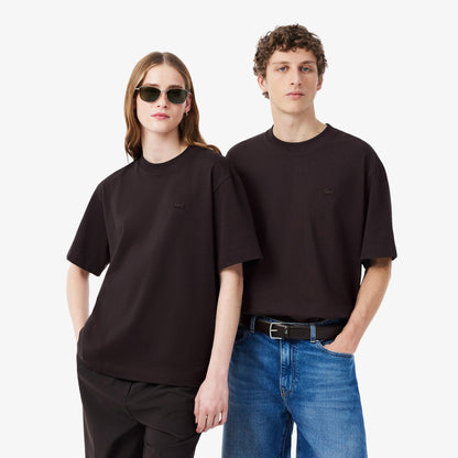 Lacoste Loose Fit Erkek Kahverengi T-shirt
