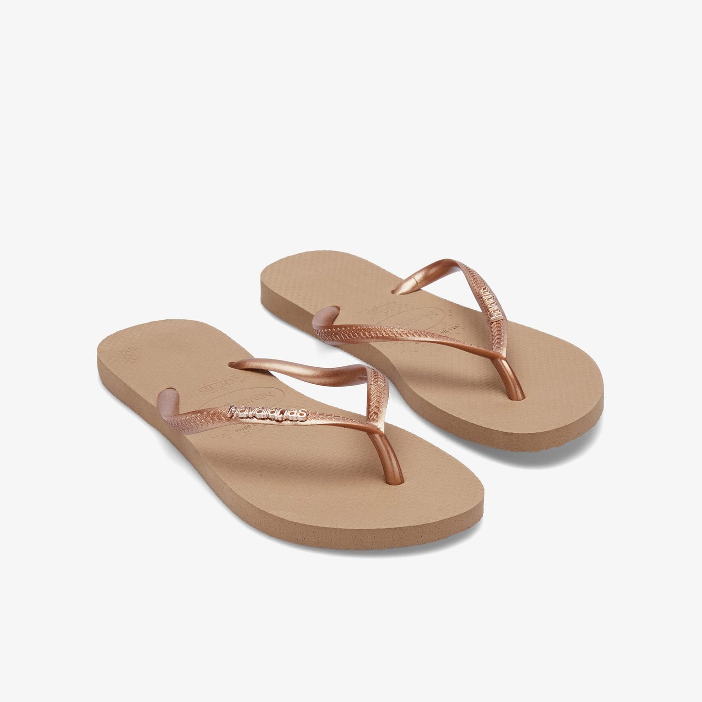 Havaianas Slim Logo Kadın Pembe Terlik