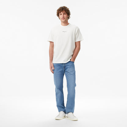 Tommy Hilfiger Linear Erkek Beyaz T-shirt