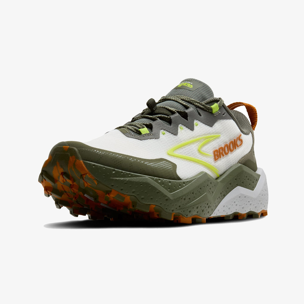 Brooks Caldera 8 Erkek Yeşil Koşu Ayakkabısı