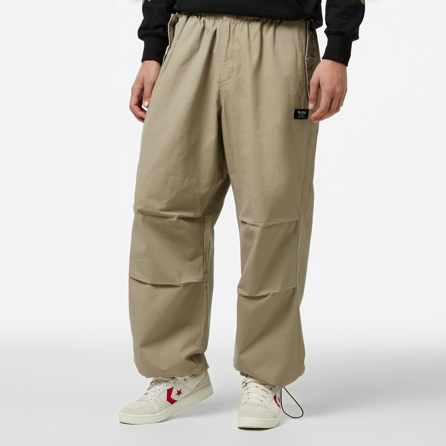 Karl Kani Woven Retro Washed Parachute Erkek Yeşil Pantolon