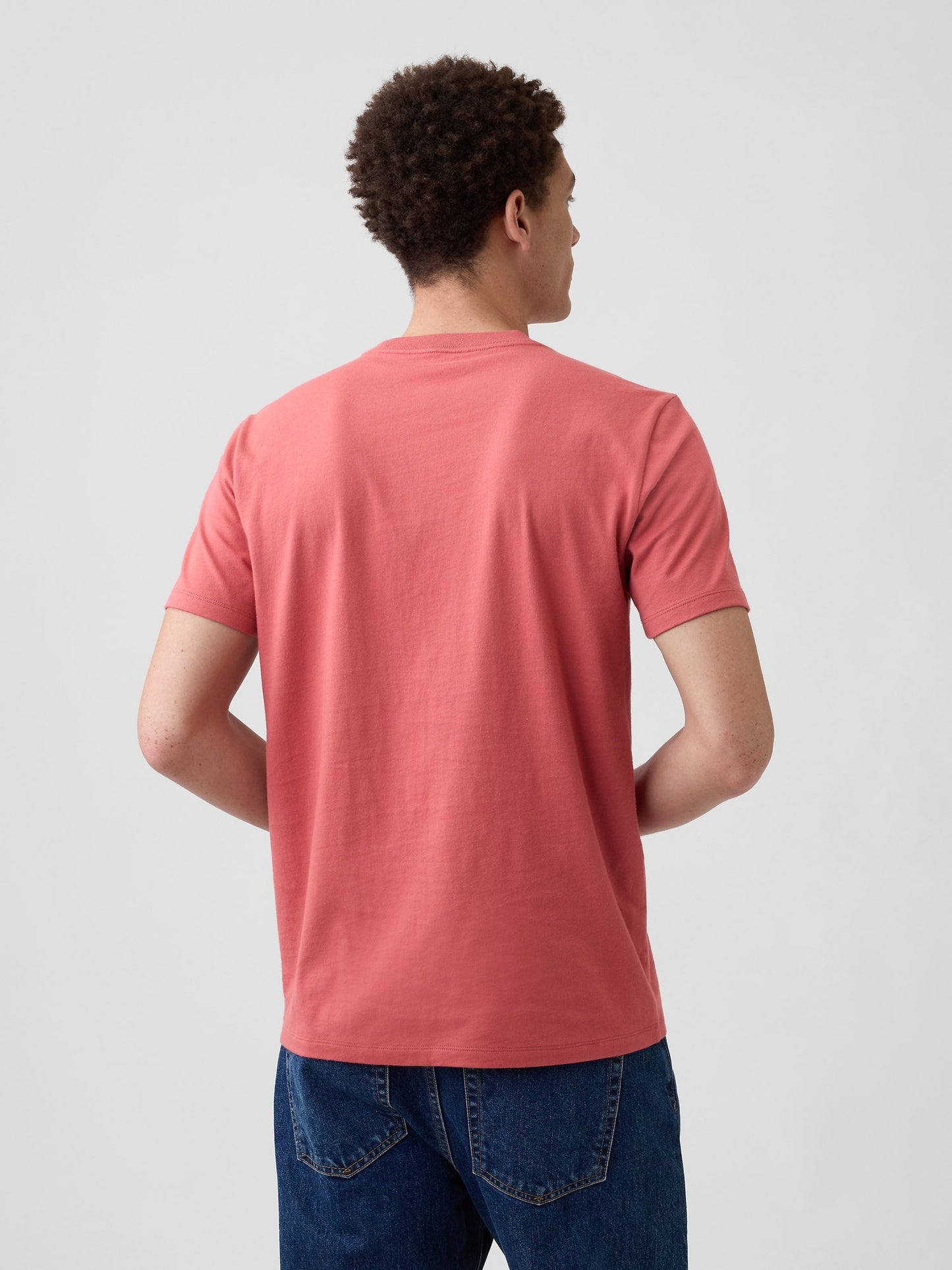 Açık Kırmızı Gap Logo T-shirt