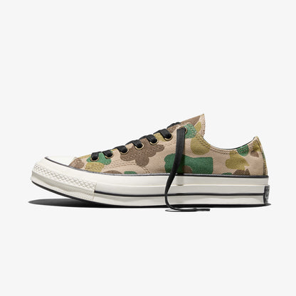 Converse Chuck 70 Unisex Desenli Yeşil Sneaker