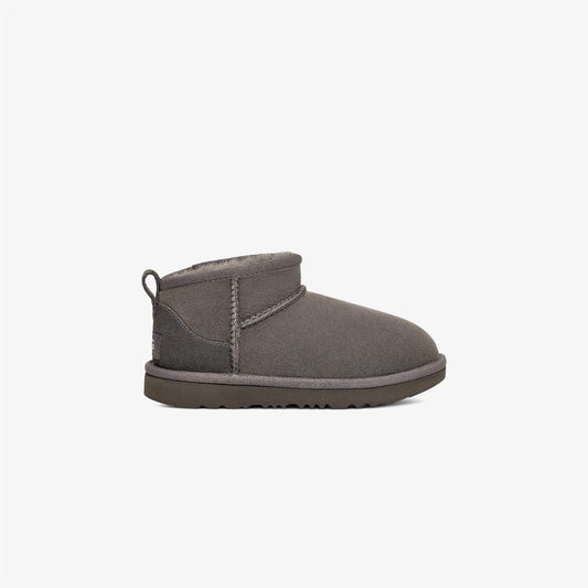 Ugg Classic Ultra Mini Çocuk Gri Bot