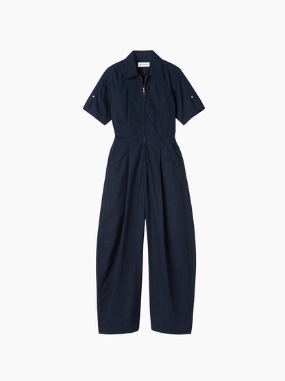 Lacivert Gap × Victoria Beckham Loose Utility Tulum