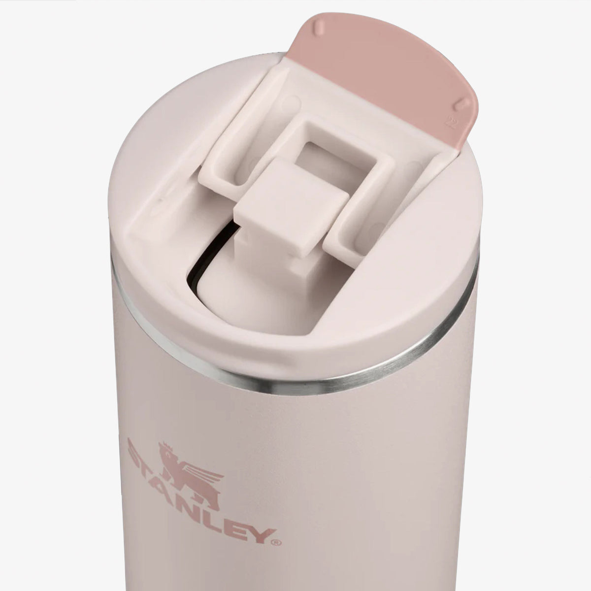 Stanley The Transit Fliptop Mug 0.47l 16oz Krem Termos
