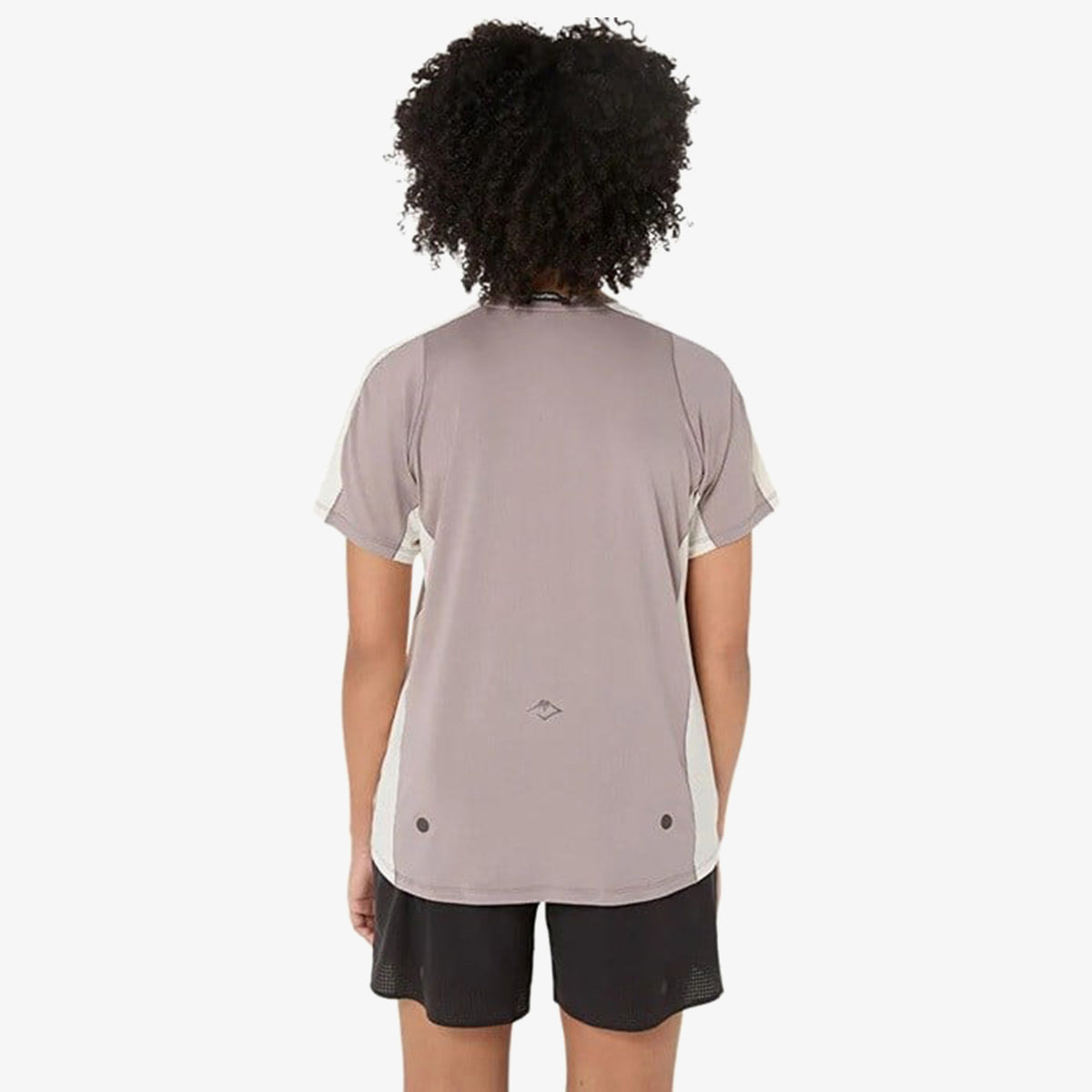 Asics Fujitrail Elite Ss Top Kadın Gri T-shirt