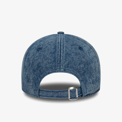 New Era Acid Wash Denim 9forty Unisex Mavi Şapka