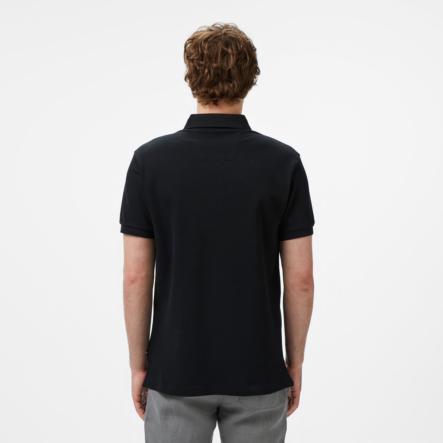 Nautica Erkek Siyah Classic Fit Polo Yaka T-shirt