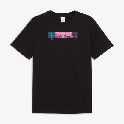 Puma X Squid Game Erkek Siyah T-shirt