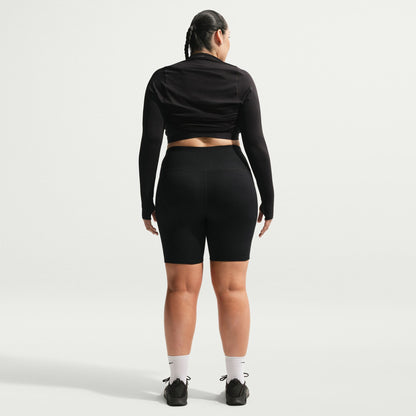 Nike Dri Fit One High Rise 8in Kadın Yeşil Tayt