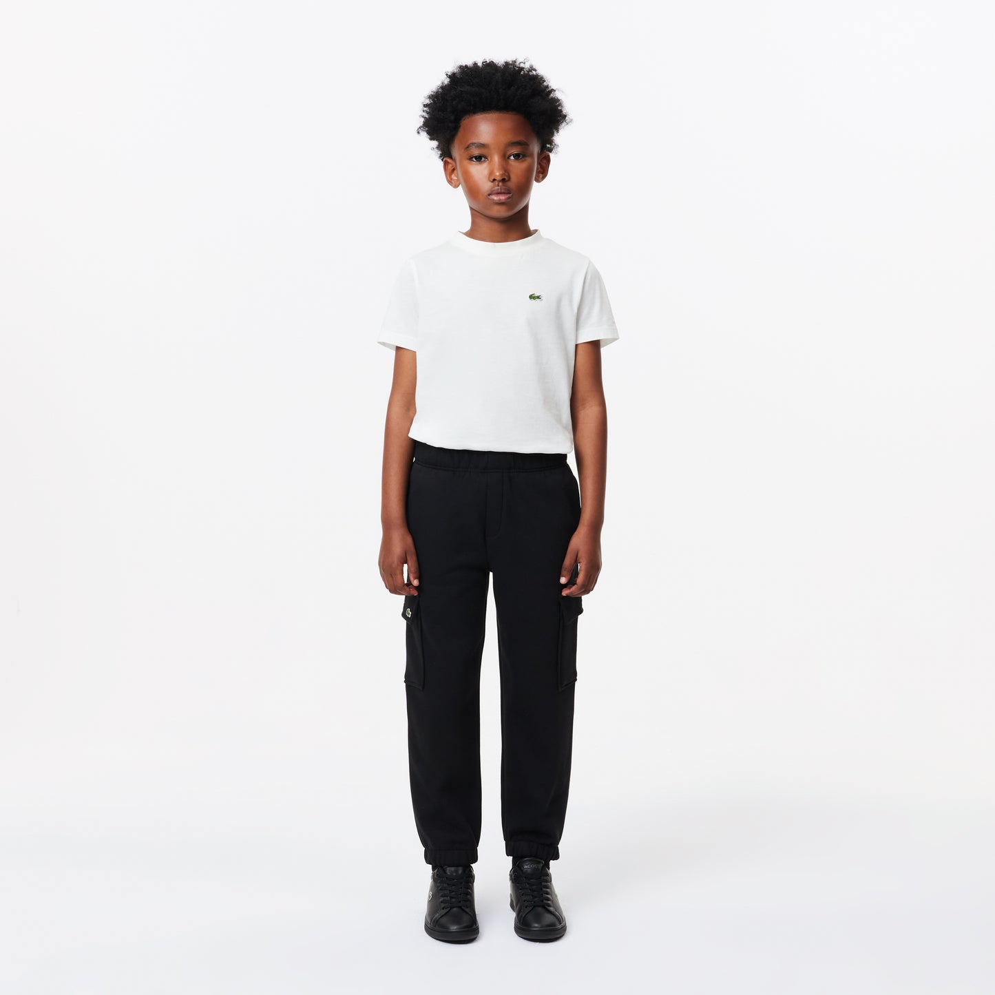 Lacoste Classic Çocuk Siyah Eşofman Altı