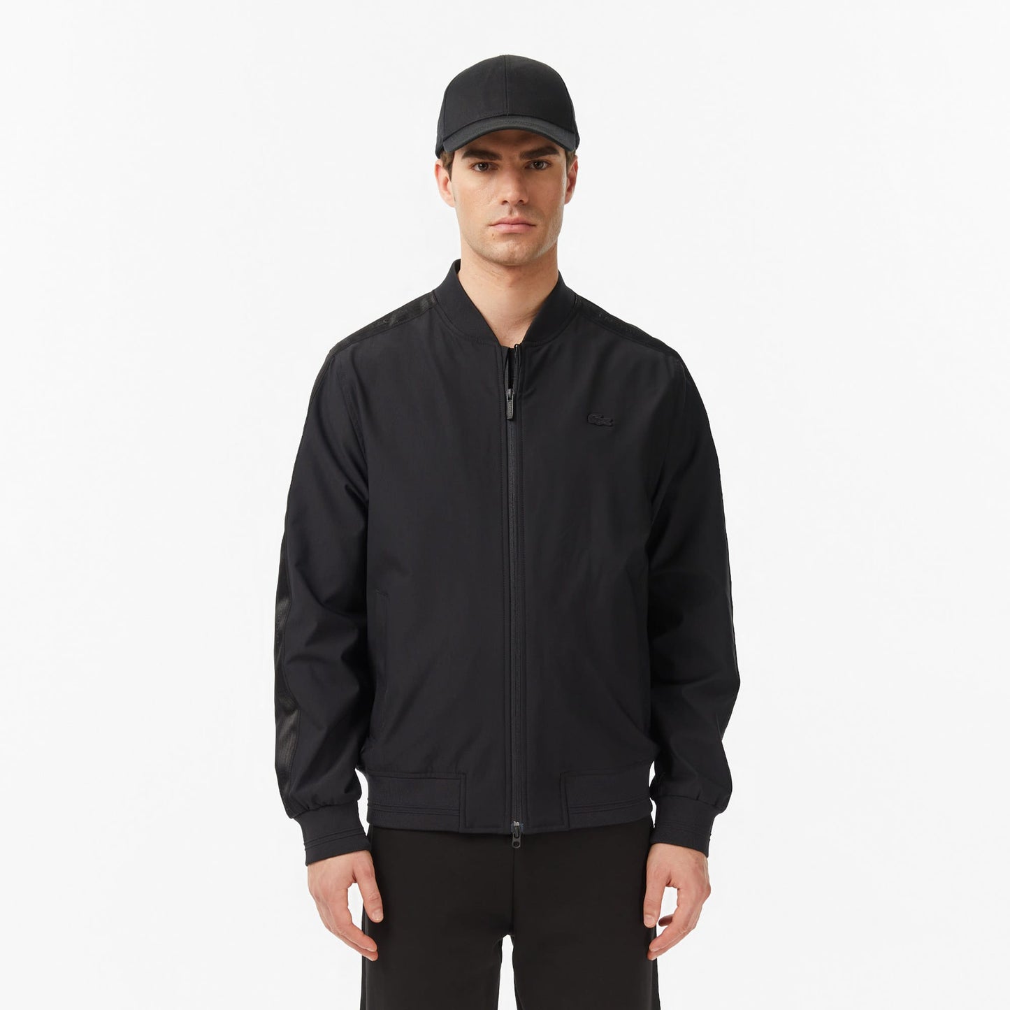 Lacoste Erkek Relaxed Fit Siyah Mont