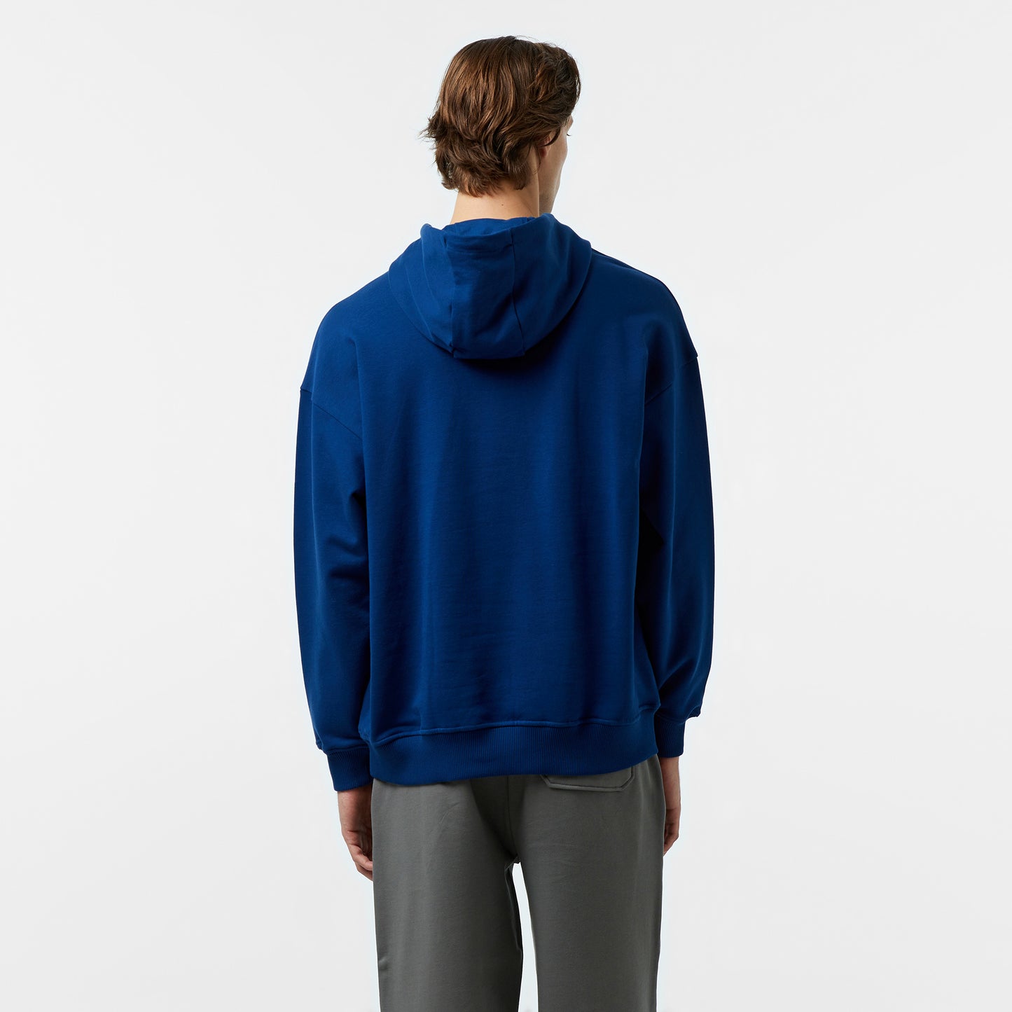 United4 Pieces Erkek Mavi Hoodie