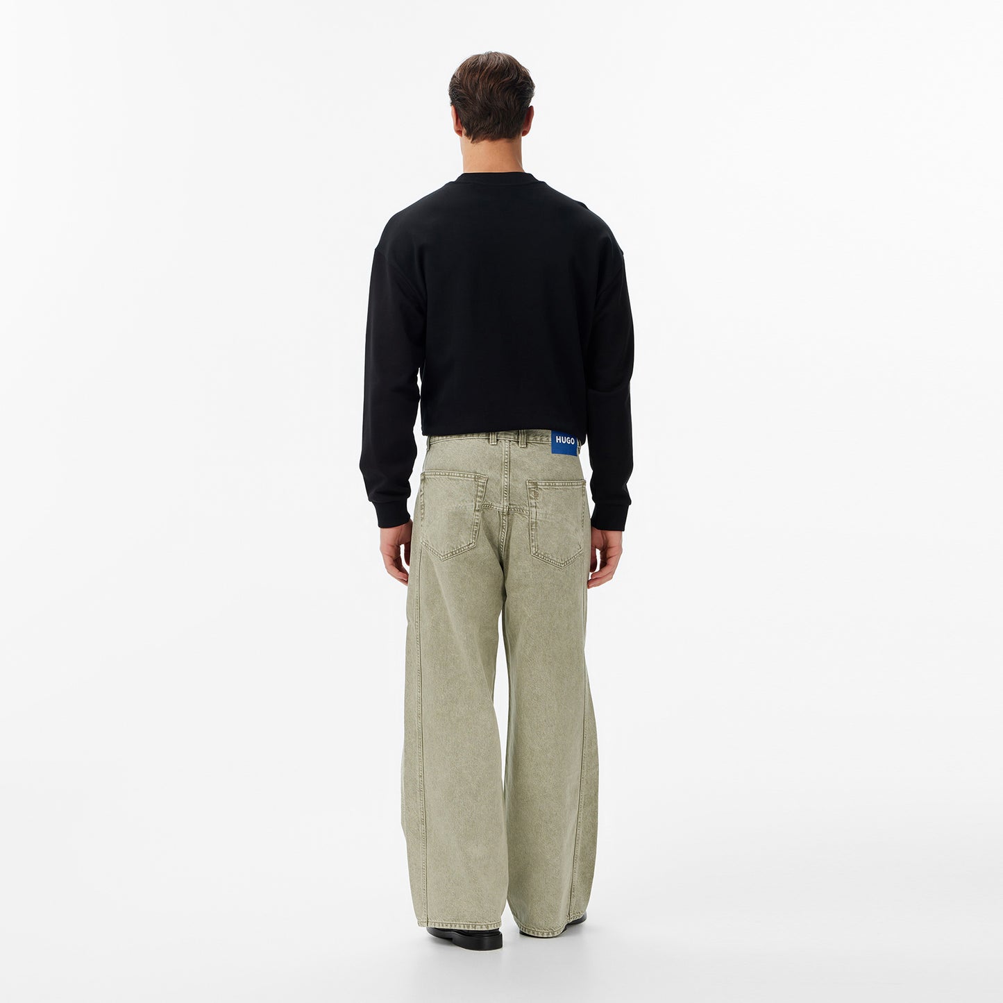 Hugo Boss Tapered Fit Erkek Bej Pantolon