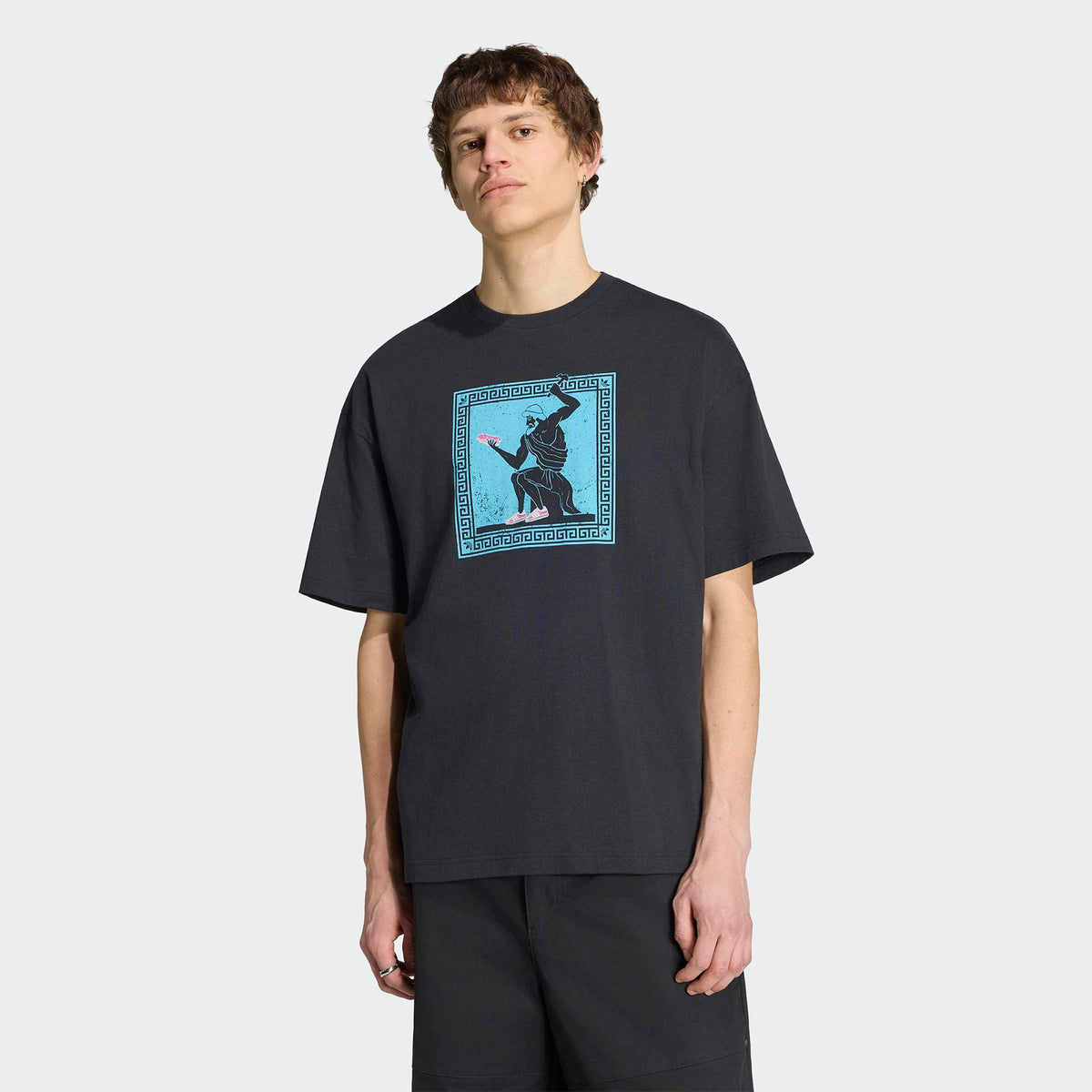 Adidas Sneaker God Erkek Siyah T-shirt