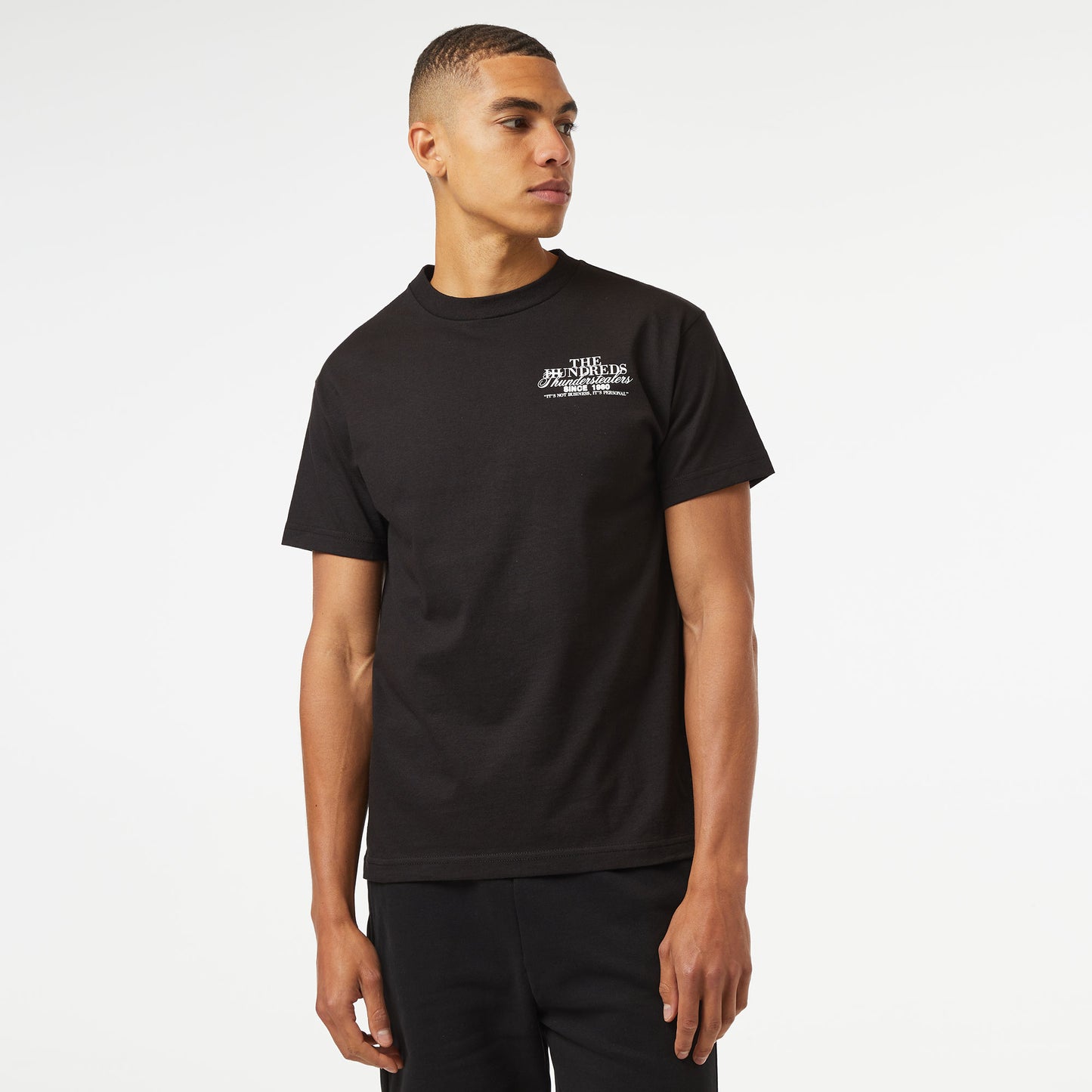 The Hundreds Business Minded Erkek Siyah T-shirt