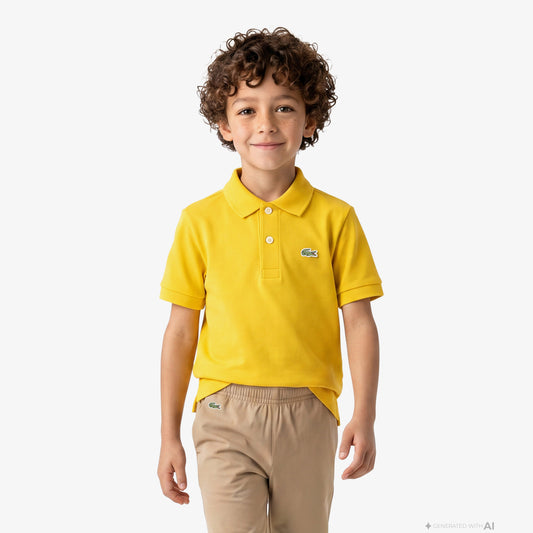 Lacoste Regular Fit Çocuk Turuncu Polo