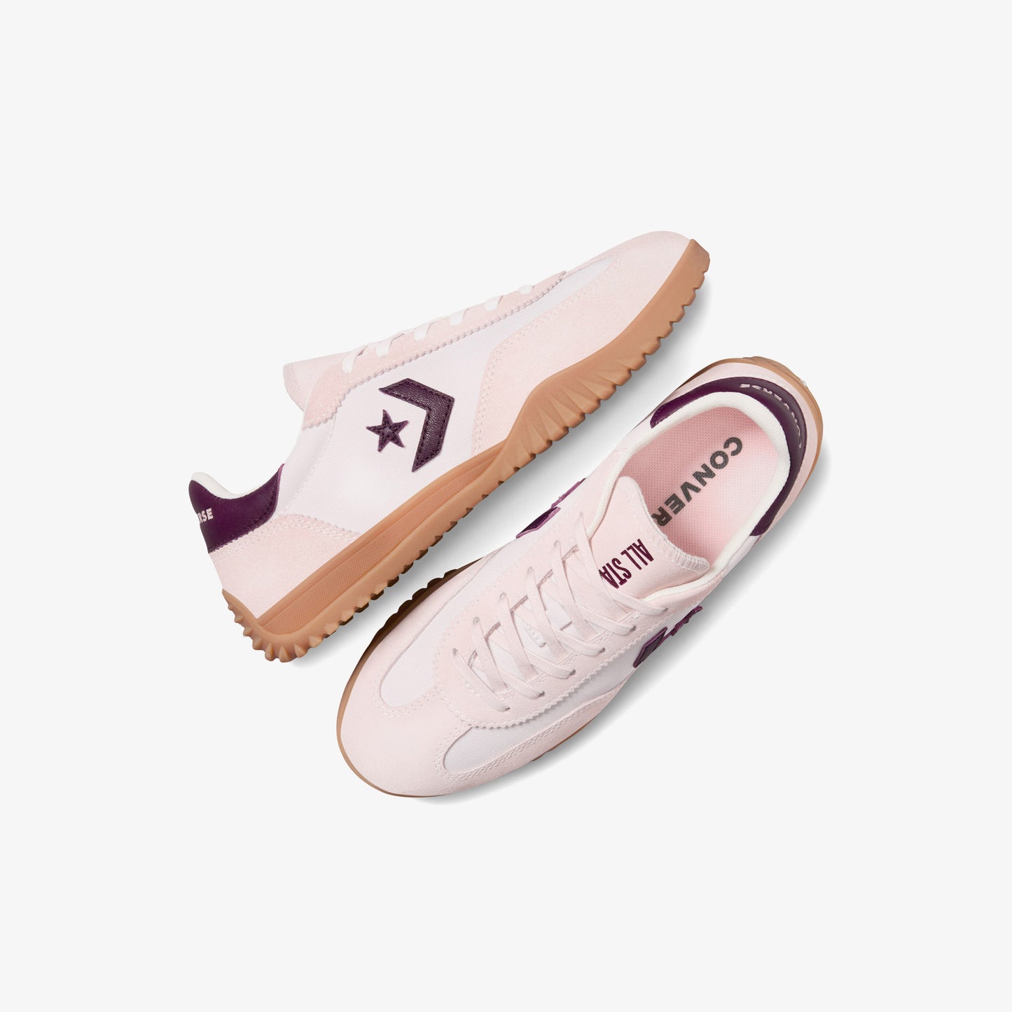 Converse Run Star Trainer Unisex Pembe Süet Sneaker