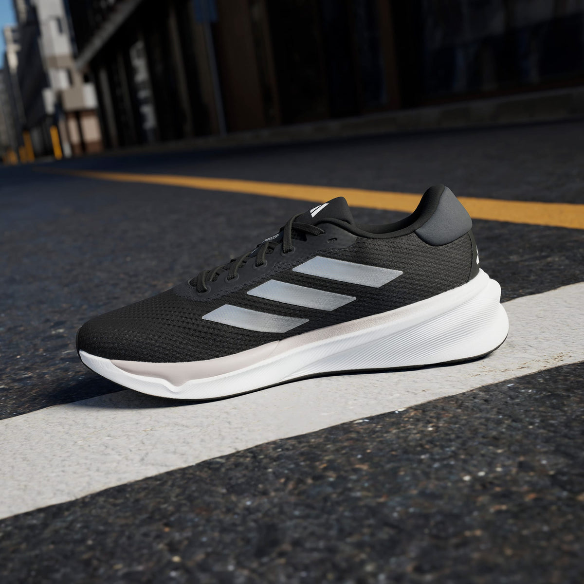 Adidas Supernova Stride Erkek Siyah Koşu Ayakkabısı