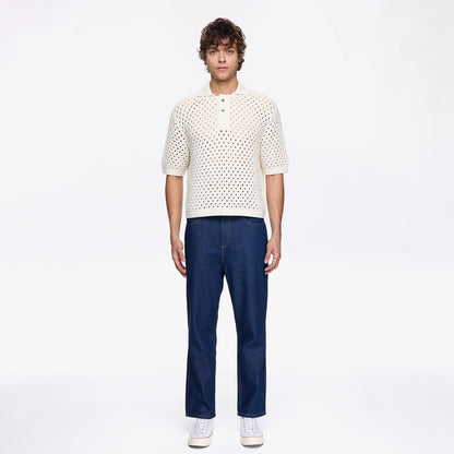 Les Benjamins Classic Knit 405 Erkek Bej Polo