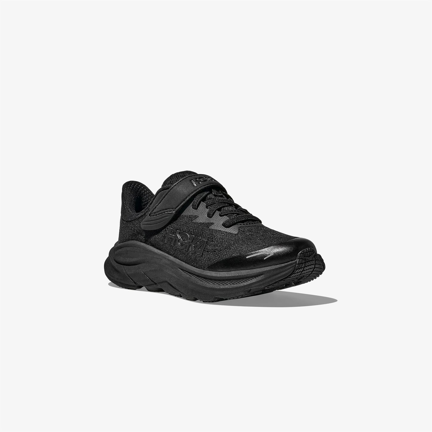 Hoka Clifton 10 Çocuk Siyah Koşu Ayakkabısı