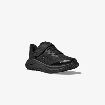 Hoka Clifton 10 Çocuk Siyah Koşu Ayakkabısı