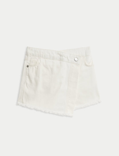 Denim Şort Etek ( 2-16 Yaş)