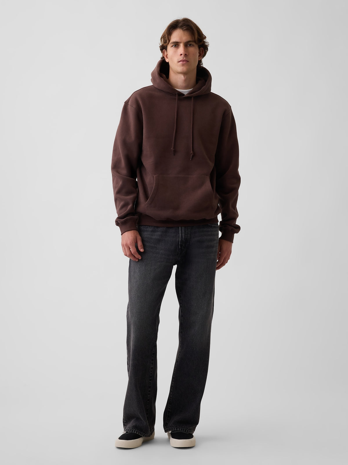 Kahverengi Vintagesoft Relaxed Sweatshirt
