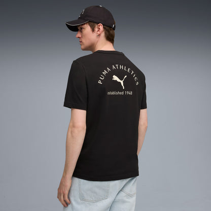 Puma Herren Erkek Siyah T-shirt