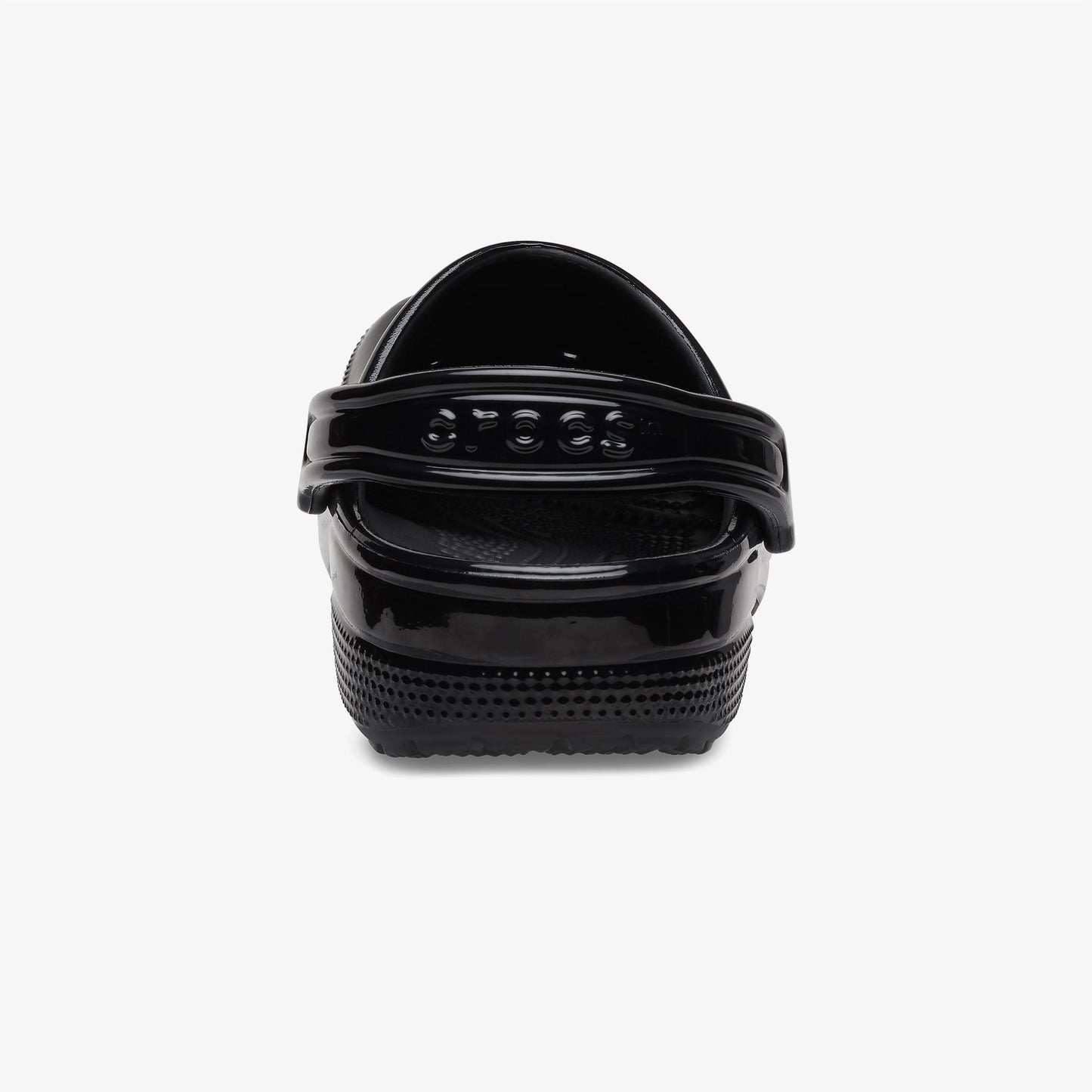 Crocs Classic High Shine Kadın Siyah Terlik
