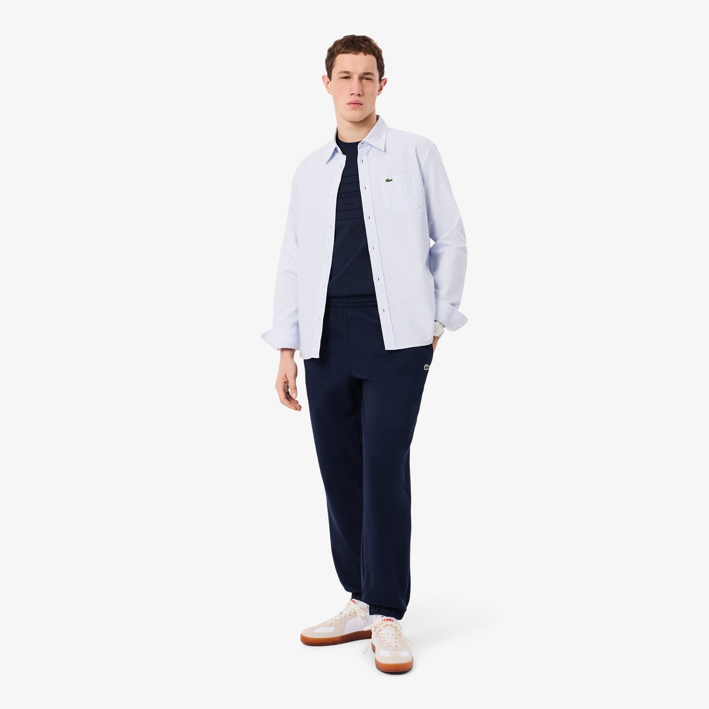 Lacoste Classic Fit Unisex Lacivert T-shirt