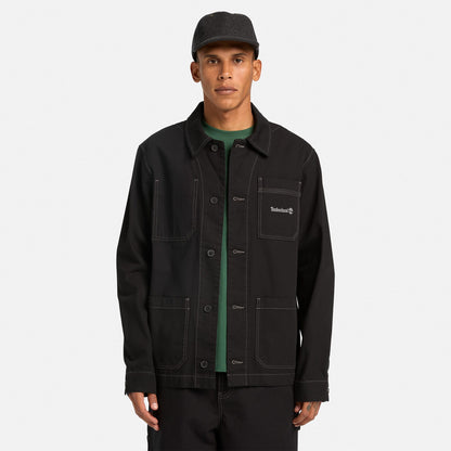 Timberland Chore Canvas Erkek Siyah T-shirt