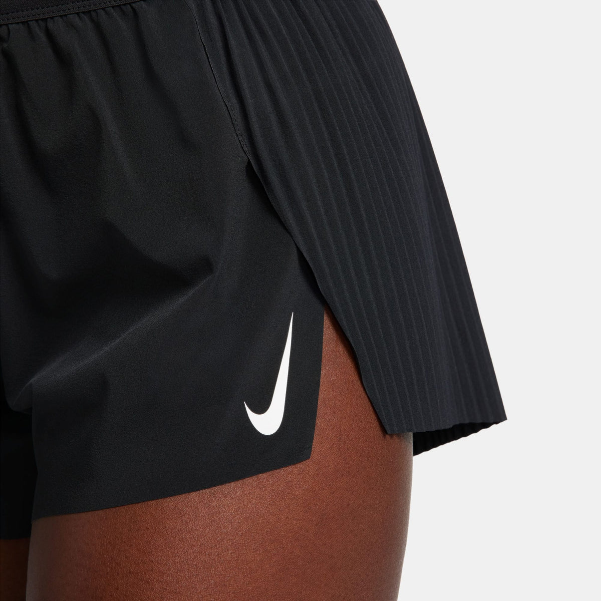 Nike Aeroswift Dri-fit 3in Kadın Siyah Günlük Şort