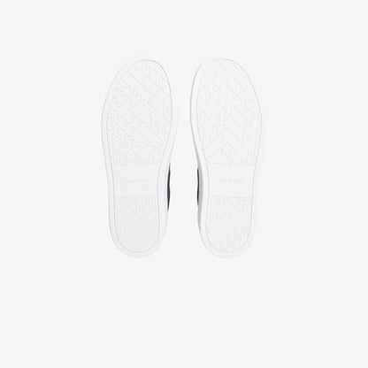 Calvin Klein Classic Cups Laceup Knit Erkek Siyah Sneaker