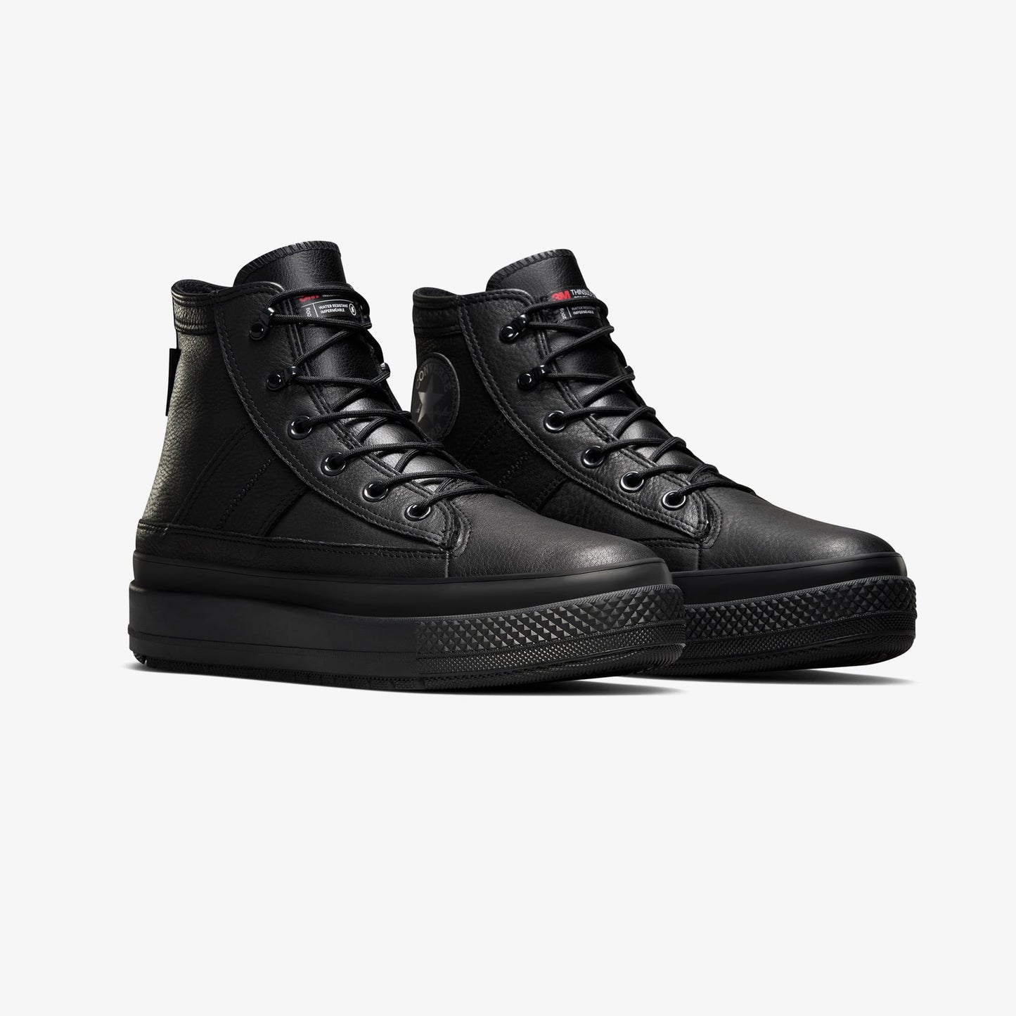 Converse Chuck Taylor All Star Equip Unisex Siyah Deri Bot
