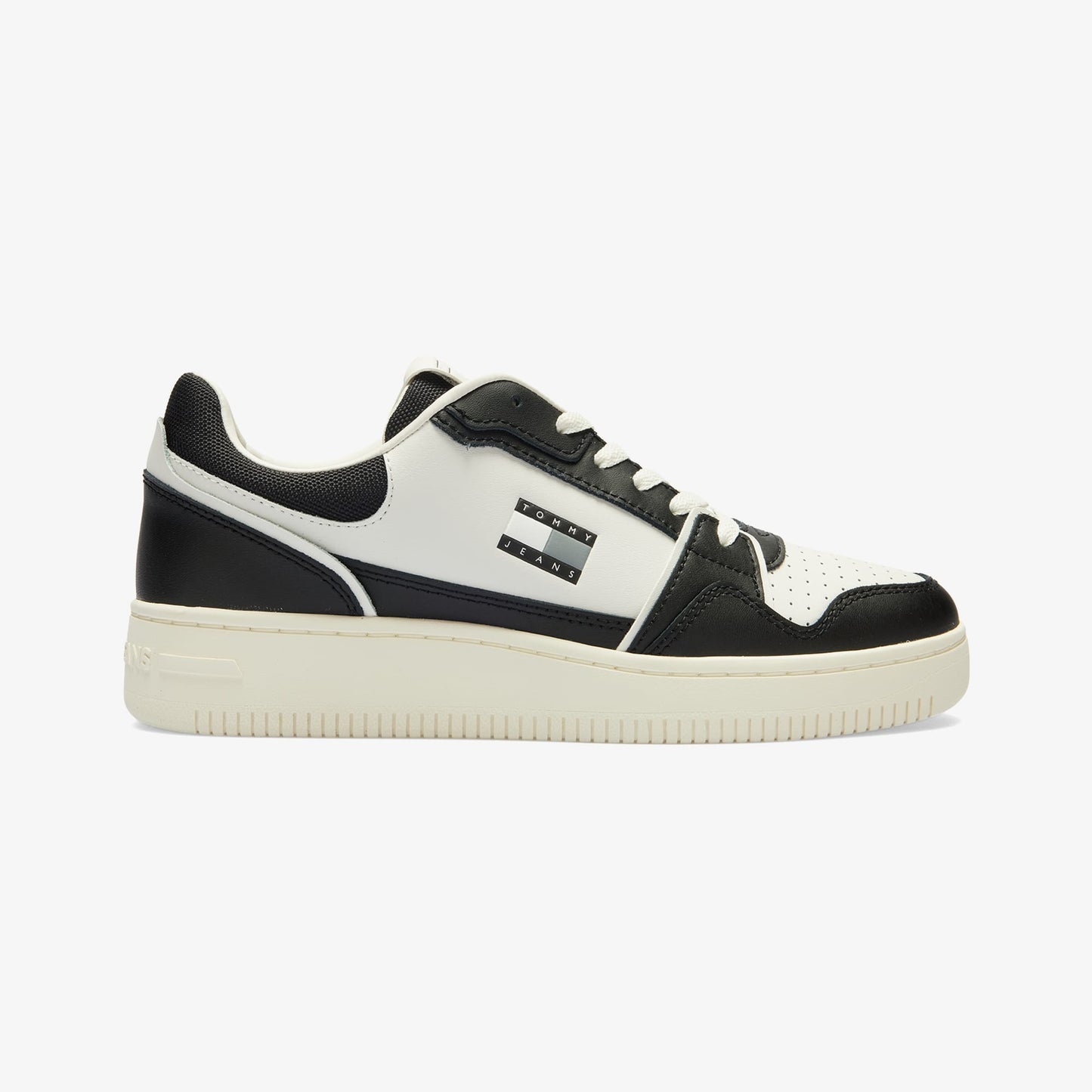 Tommy Hilfiger Retro Basket Erkek Siyah Spor Ayakkabı