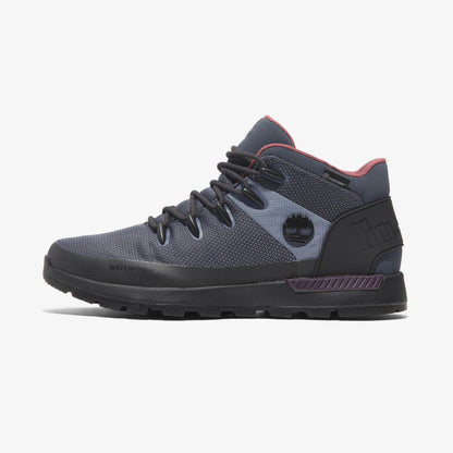 Timberland Sprint Trekker Mid Lace Up Waterproof Erkek Mavi Outdoor Ayakkabı