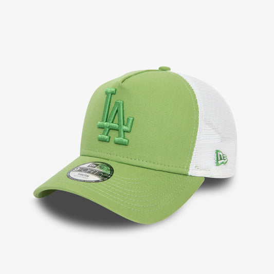 New Era League Essentials Trucker La Dodgers Çocuk Yeşil Şapka