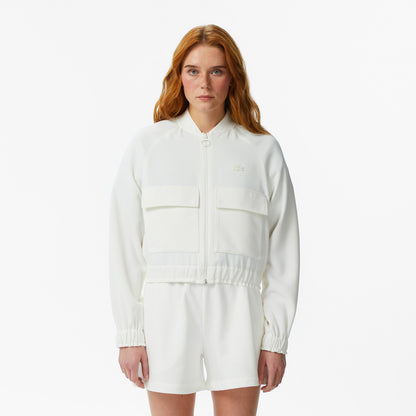 Lacoste Kadın Regular Fit Krem Gömlek