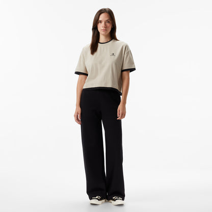 Converse Regular Fit Kadın Bej T-shirt
