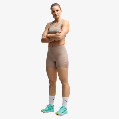 Puma X Hyrox Essential 5 Kadın Bej Tayt