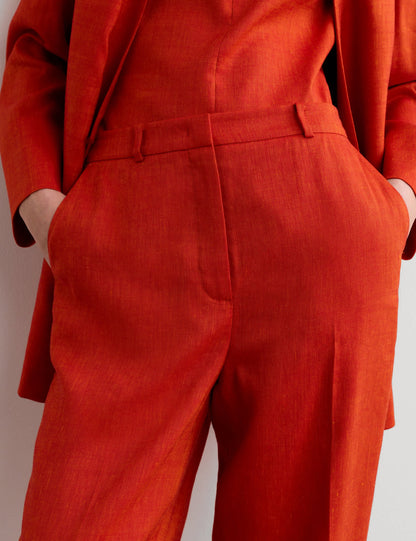 Keten Karışımlı Pantolon